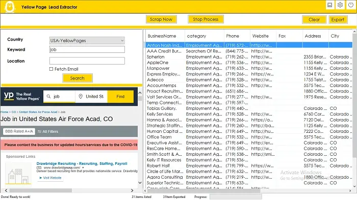 36 (1) Yellow Pages Extractor - Image 3