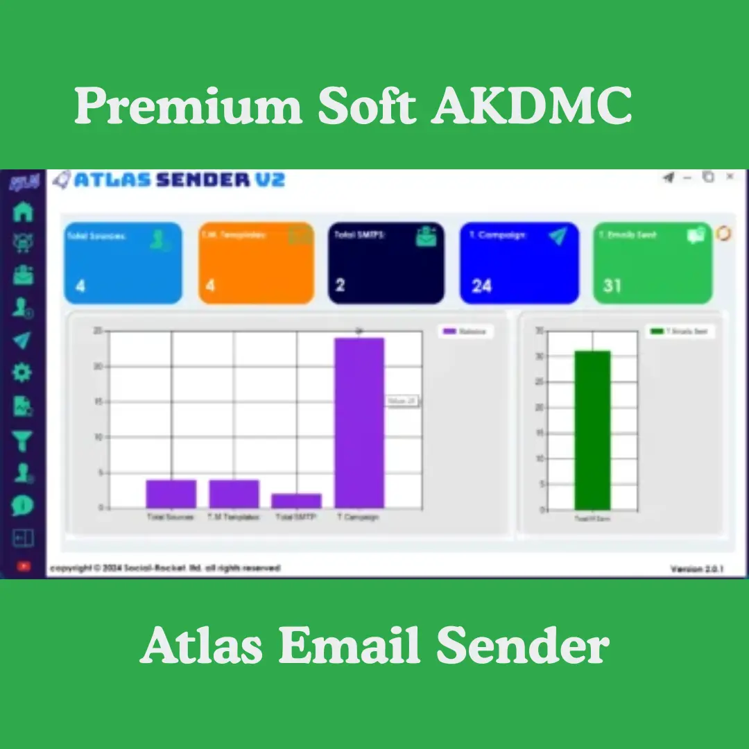 Premium Soft AKDMC (1) Atlas Email Sender - Image 1